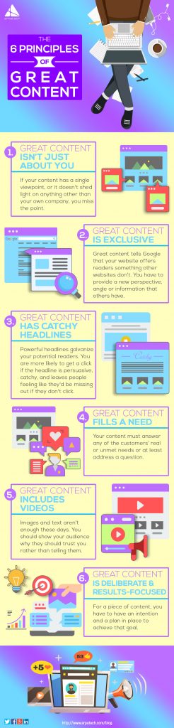 The 6 Principles of Great Content